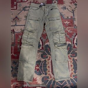 Brand New Washed Cargo Jeans with tags 30R size